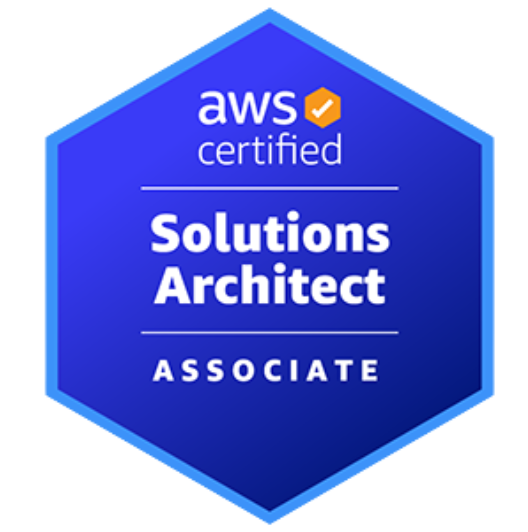 AWS Solutions Architect Associate badge