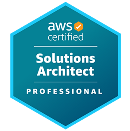 AWS Certified Solutions Architect Professional badge