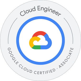 Google Associate Cloud Engineer badge