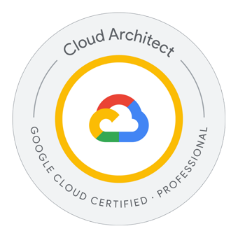 Google Professional Cloud Architect badge